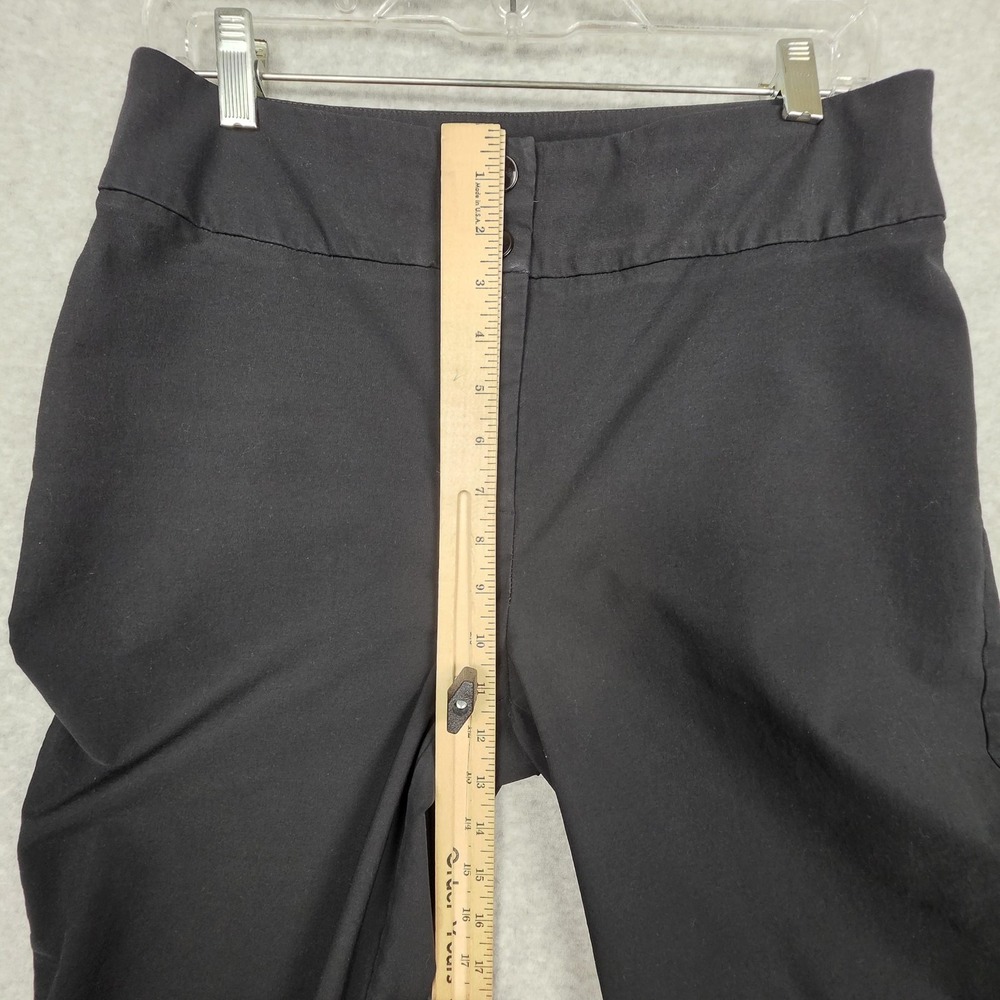 Shape FX Newport News Pants Womens 13 Black‎ Stretch Dress Career Straight Leg - Picture 9 of 13